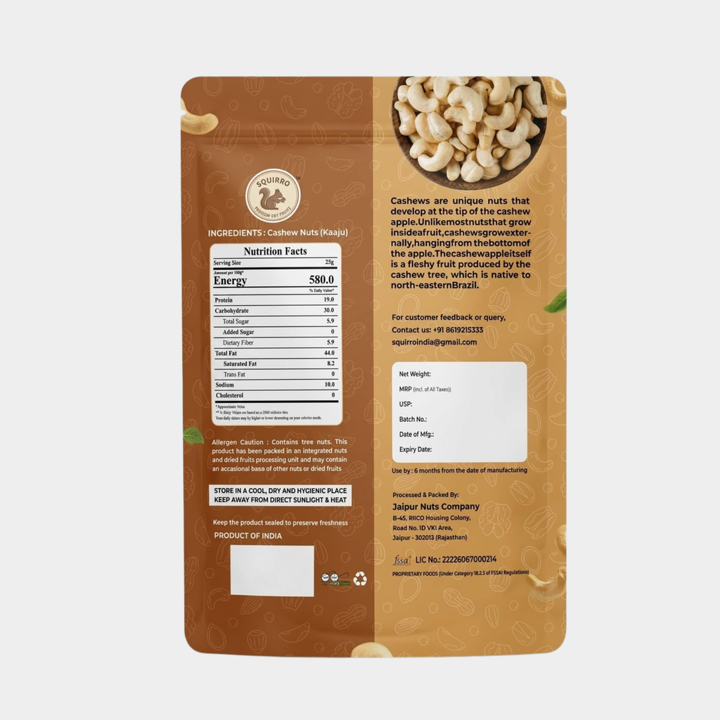 Premium Cashews – 250g