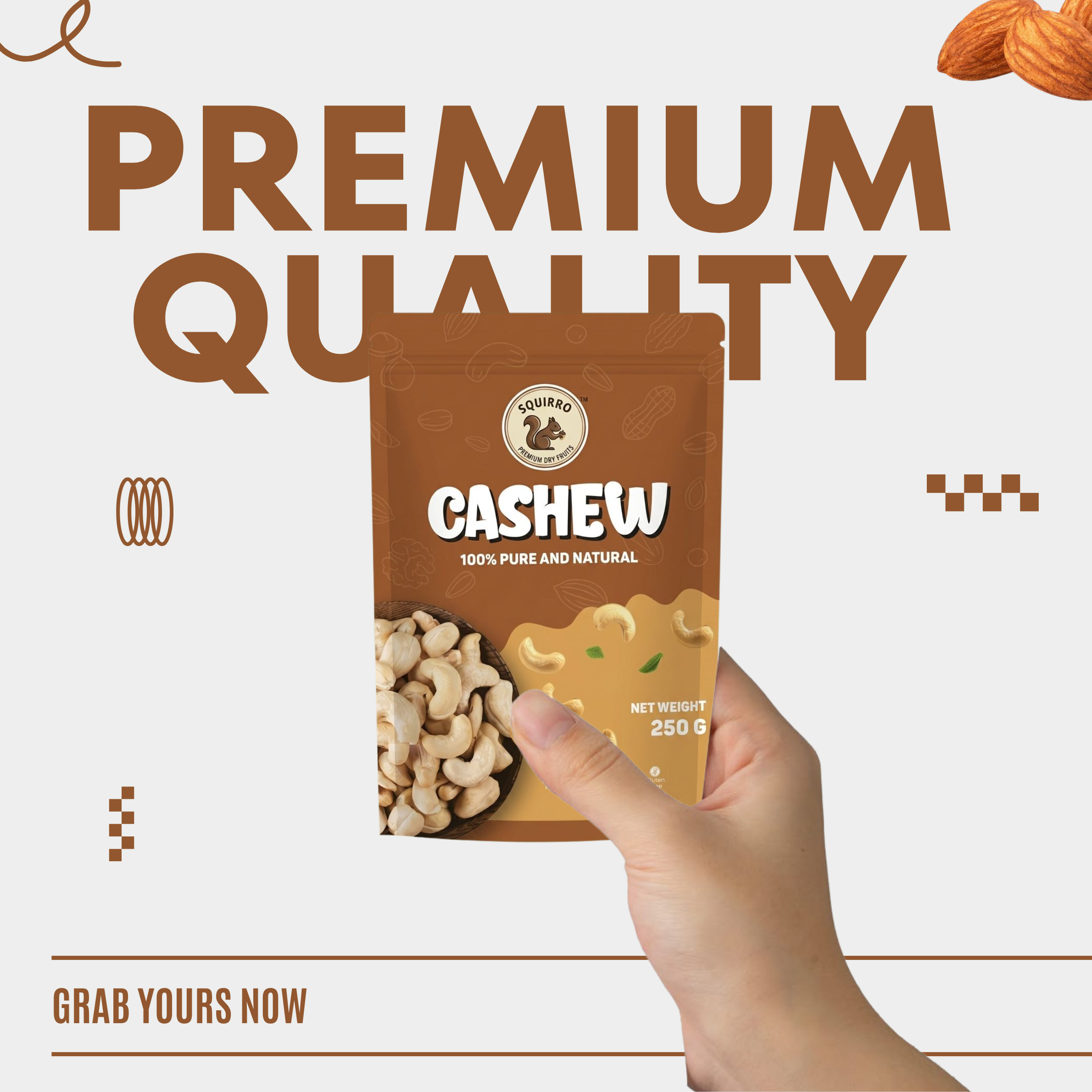 Premium Cashews – 250g