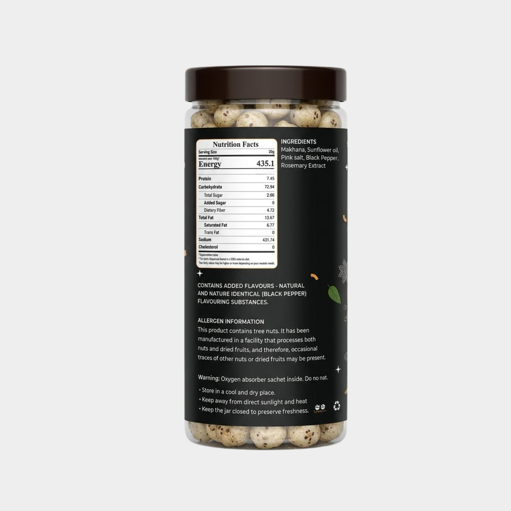 Black Pepper Makhana – 70g