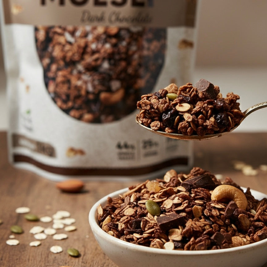 High Protein Dark Chocolate Muesli
