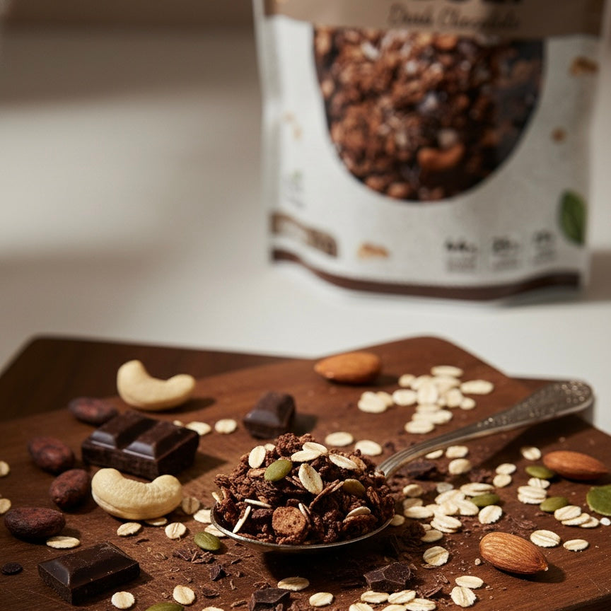 High Protein Dark Chocolate Muesli