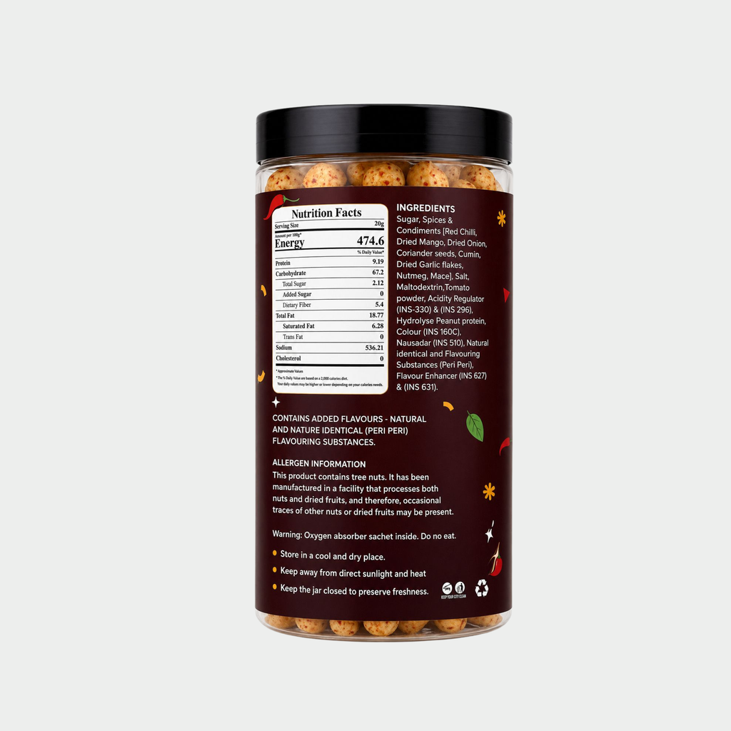 Makhana Combo – Mint & Lemon + Peri Peri (70g each)