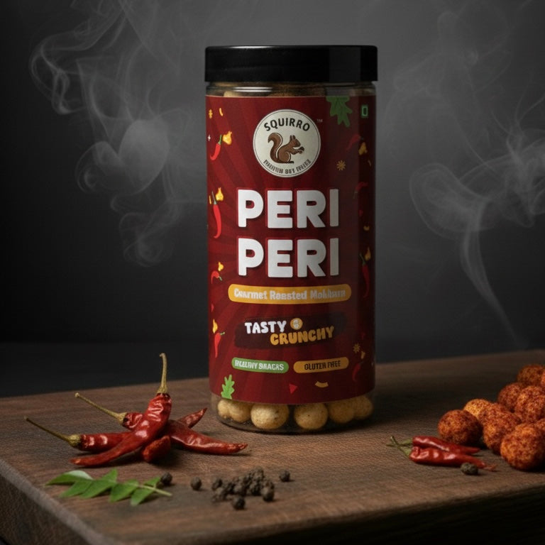 Makhana Combo – Mint & Lemon + Peri Peri (70g each)