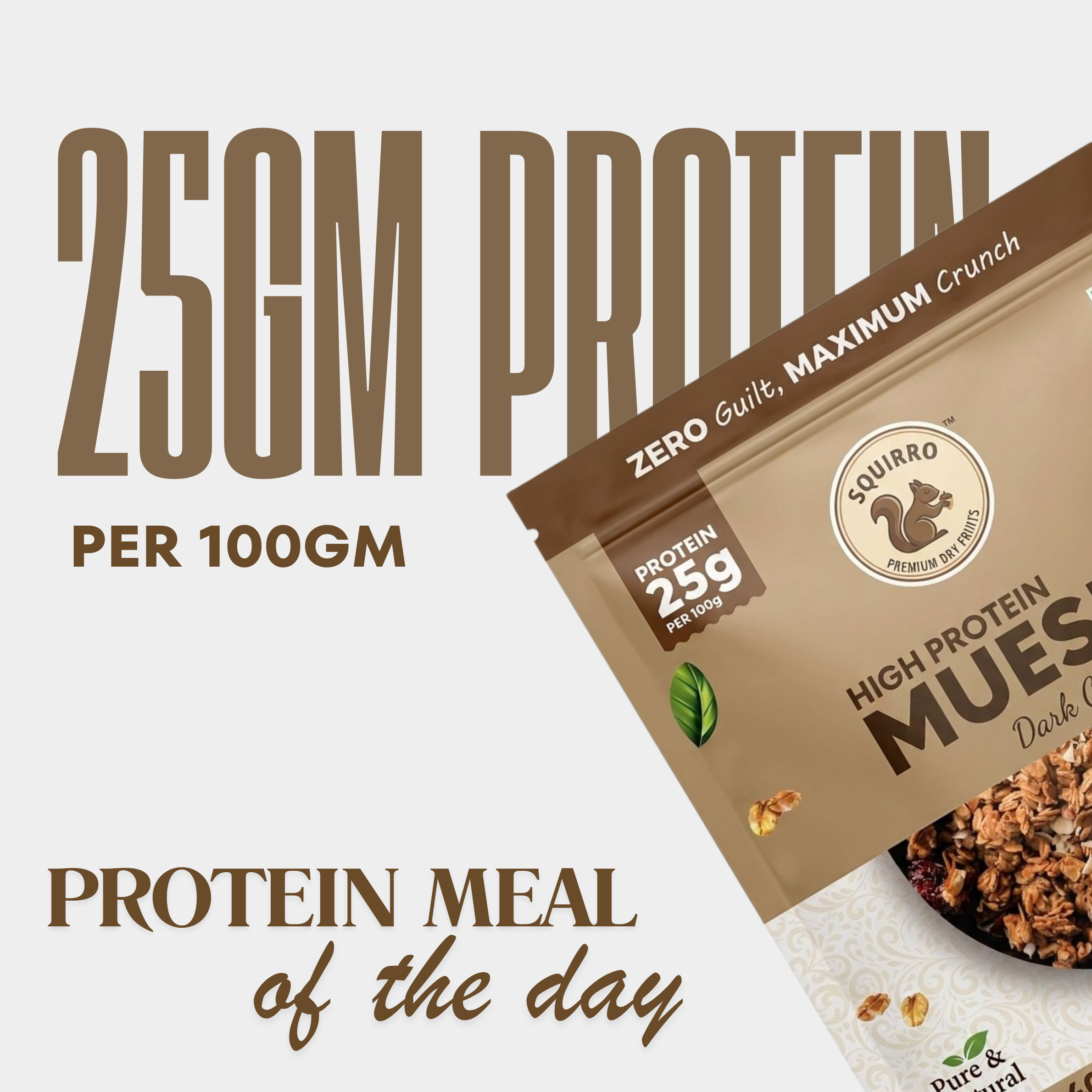 High Protein Dark Chocolate Muesli
