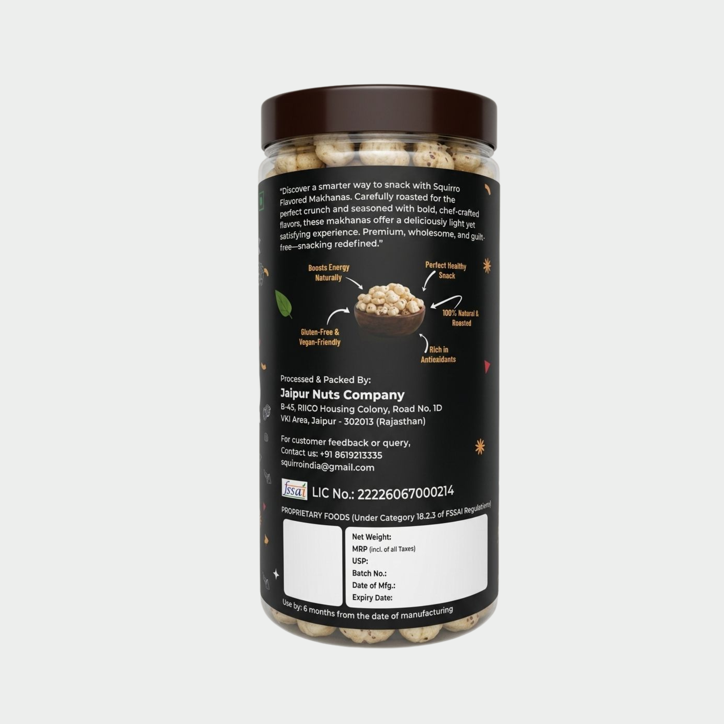 Black Pepper Makhana – 70g