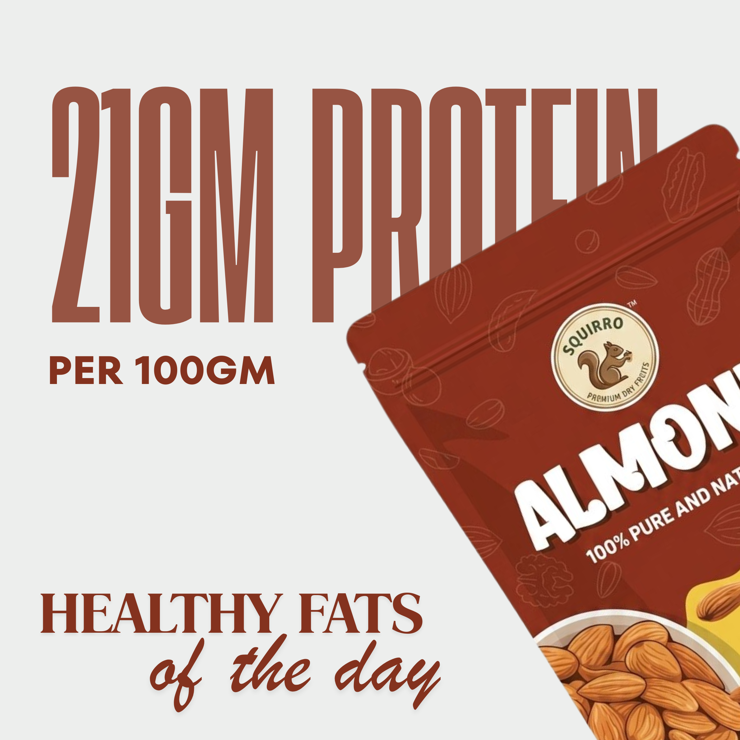 Premium Almonds – 250g