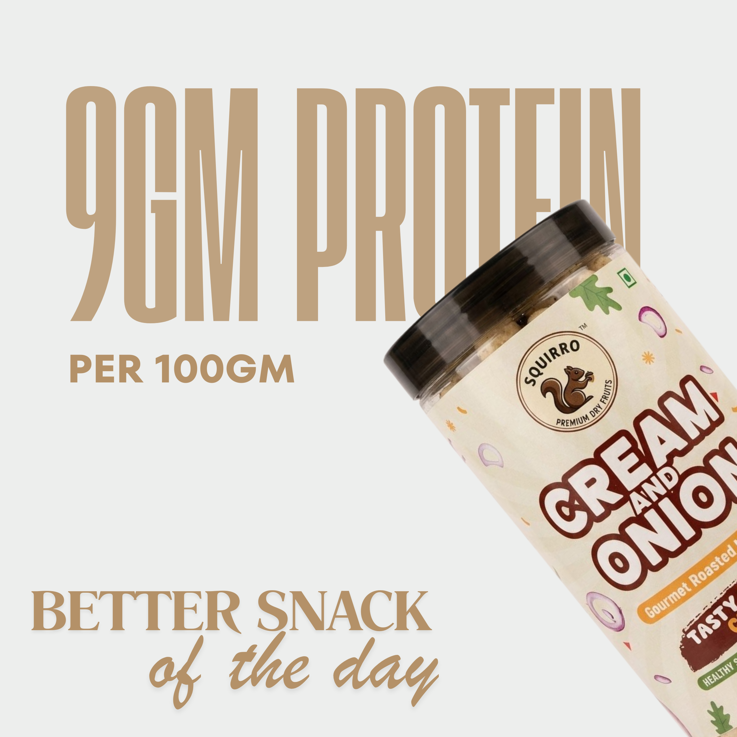 Cream & Onion Makhana – 70g