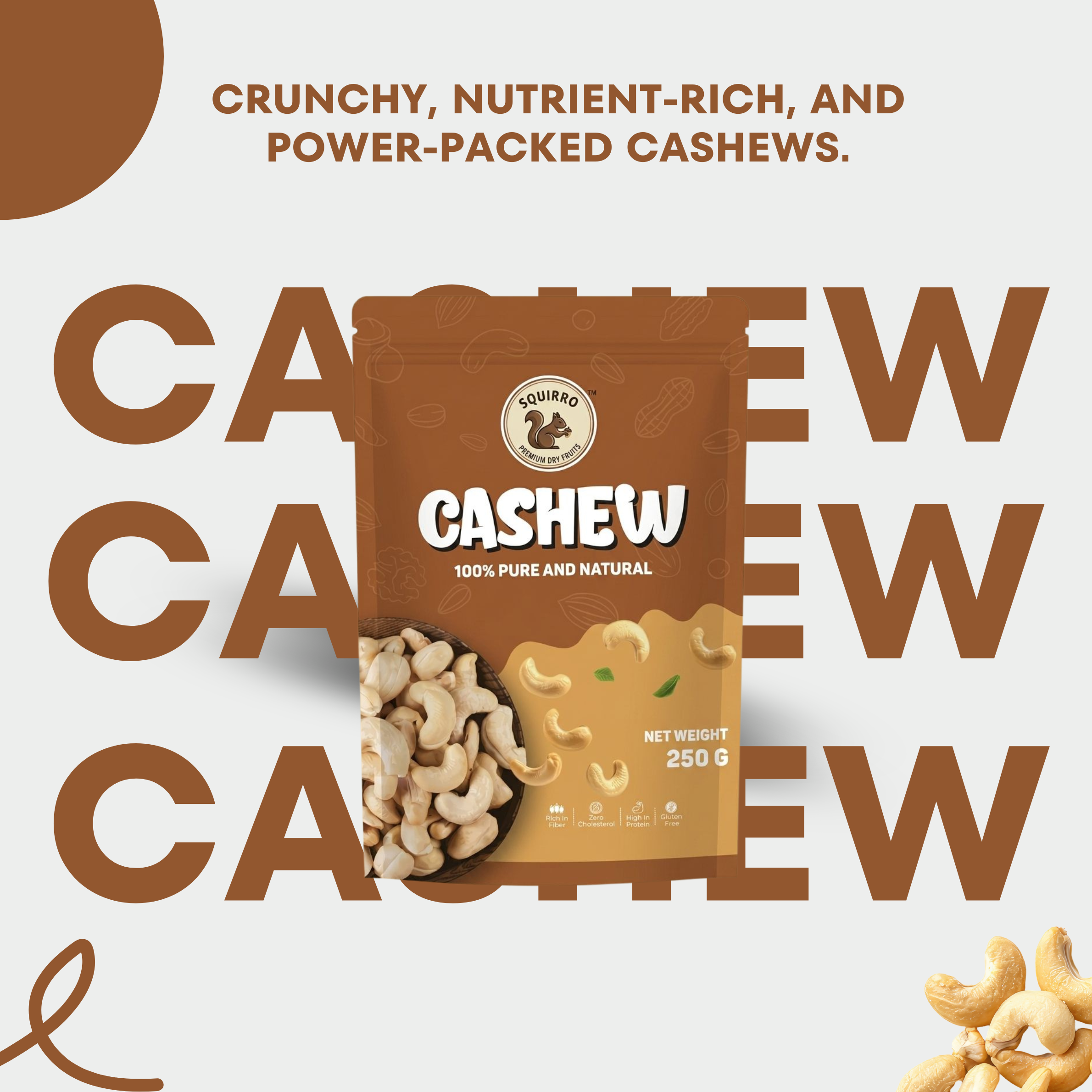 Premium Cashews – 250g
