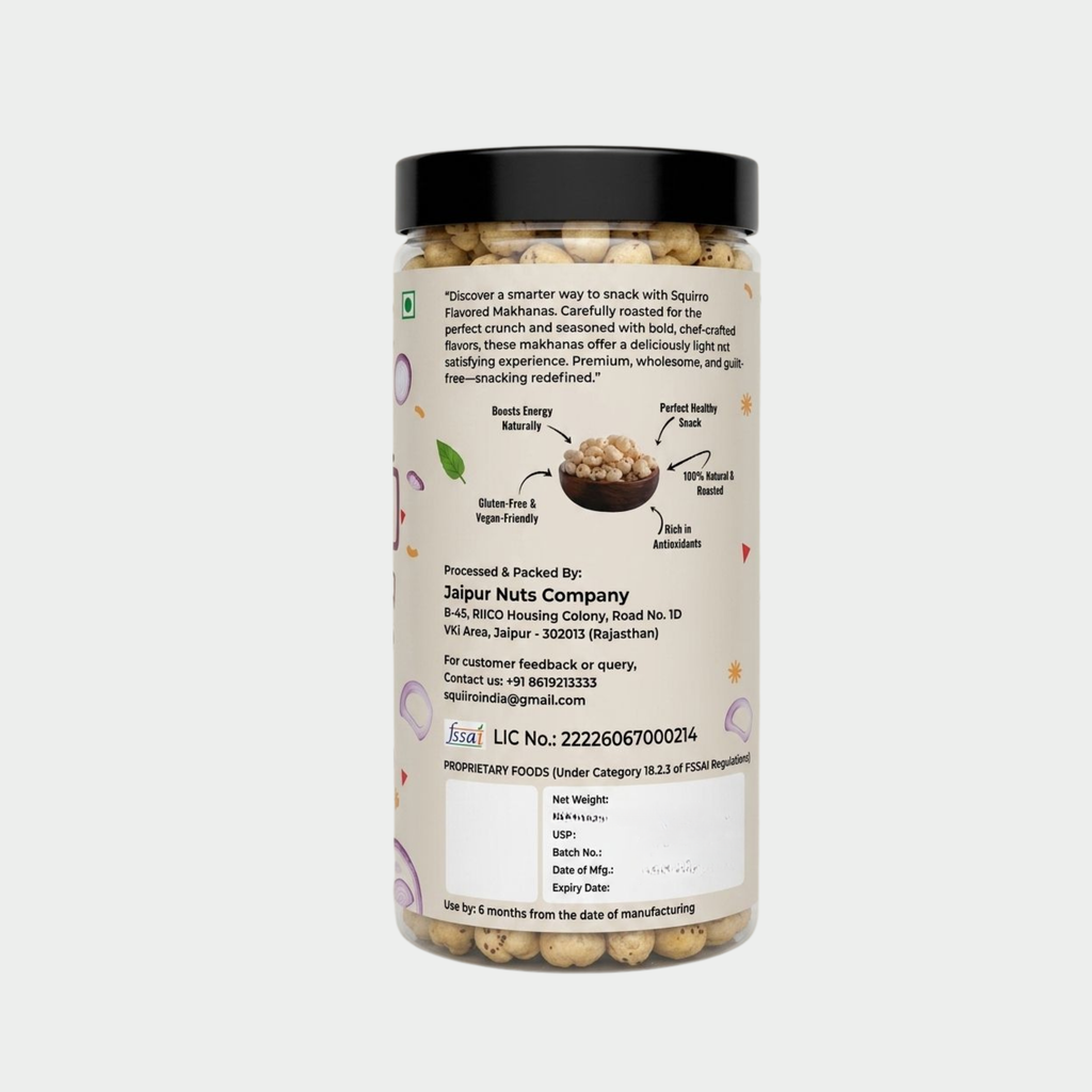 Cream & Onion Makhana – 70g